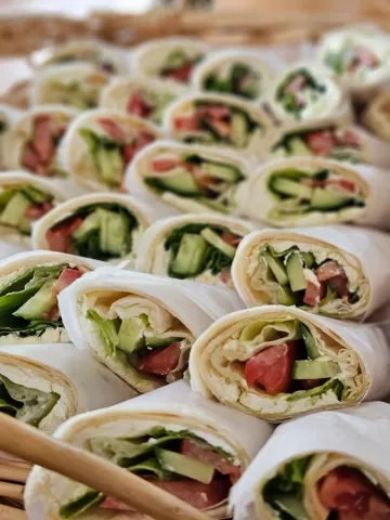 Falafel wrap