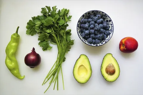 Fruits and vegetables