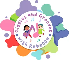Giggles and Groove with Rebecca Logo