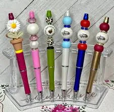 Beaded pens